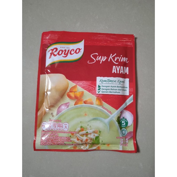 

(58 gr)Royco Sup Krim AYAM