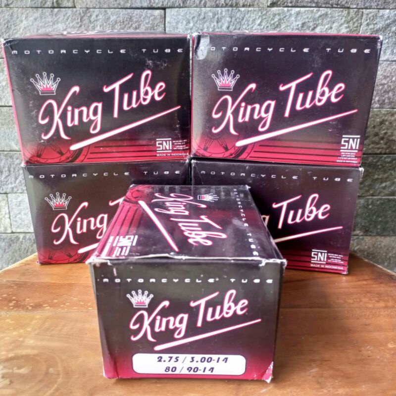 BAN DALAM MOTOR 275/300-14 KING TUBE BAN MOTOR MATIC BELAKANG