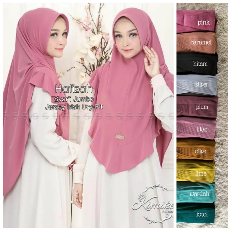 Bergo Hafizah Bergo Kimikey Bergo Syari Premium Strada
