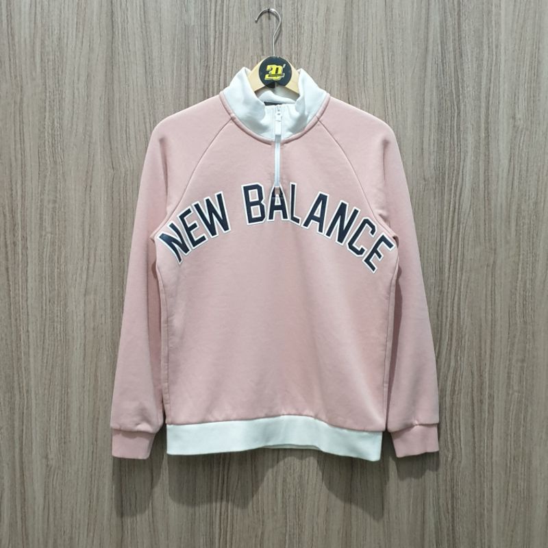 Sweater Half Zipper New Balance Second