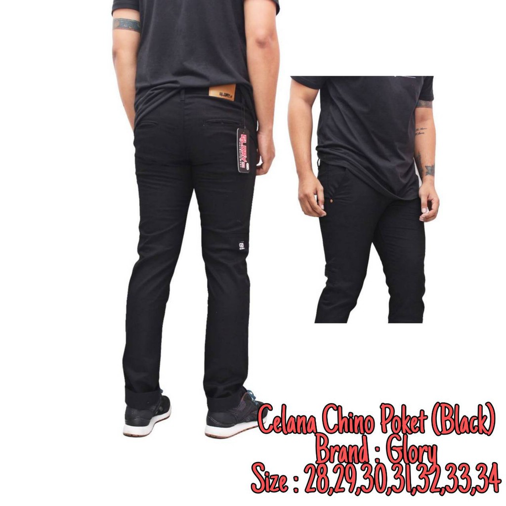 Celana panjang pria pensil celana chino pria semi SLIM FIT  celana chino pocket pria original