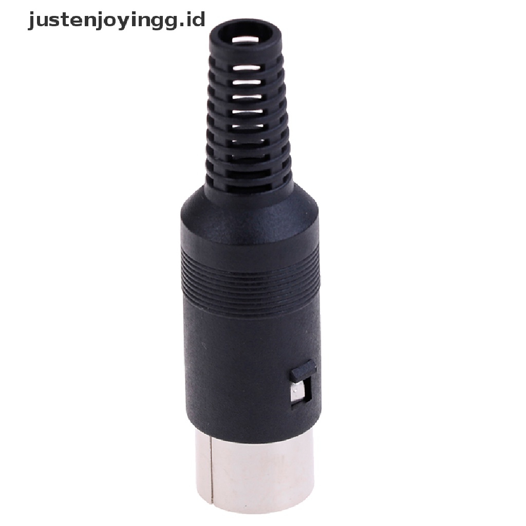 // justenjoyingg.id // Din plug 13 pin male inline audio adapter connector for atari st kenwood icom ~