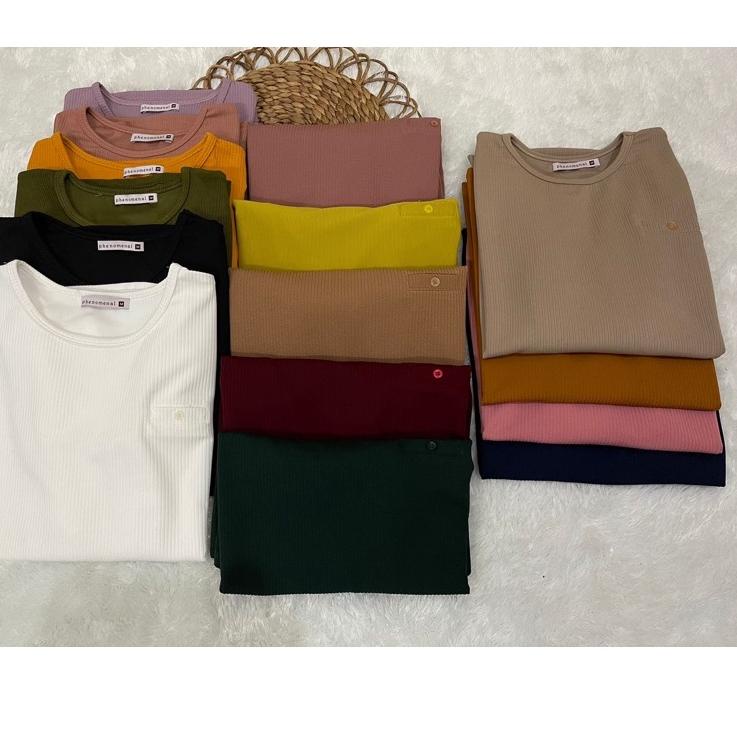 PHENOMENAL / FENOMENAL kaos branded motif polos 3 "TTL. 217572"