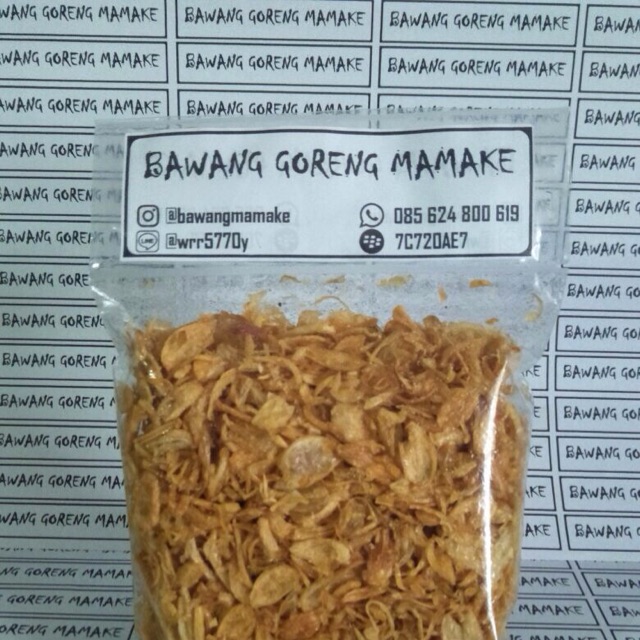 

Bawang goreng sumenep kemasan 100gr