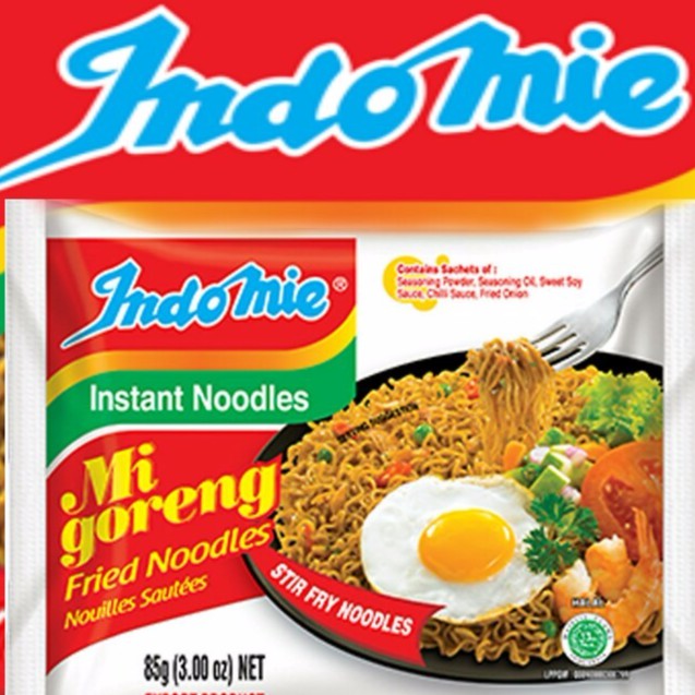 Indomie Goreng/ Mie Instan Goreng/ Instan Noodles Indomie 85gr