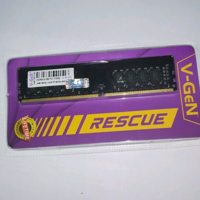 DDR4 16GB PC-17000 2133Mhz RAM PC Komputer V-GeN RESCUE Longdimm