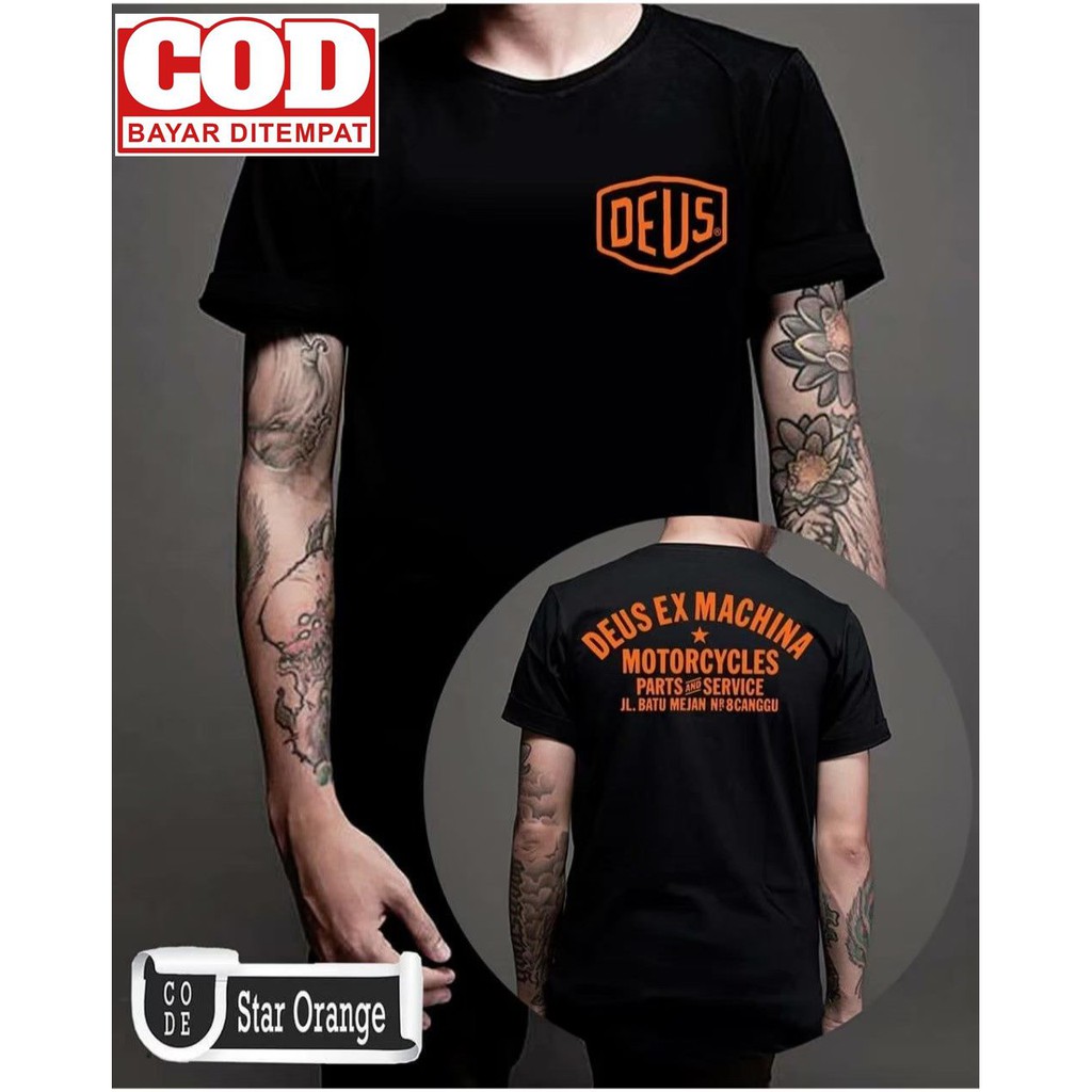 [SIAP KIRIM] KAOS DISTRO SABLON DIGITAL COTTON COMBAD 30S/KAOS DEUS PRIA/KAOS