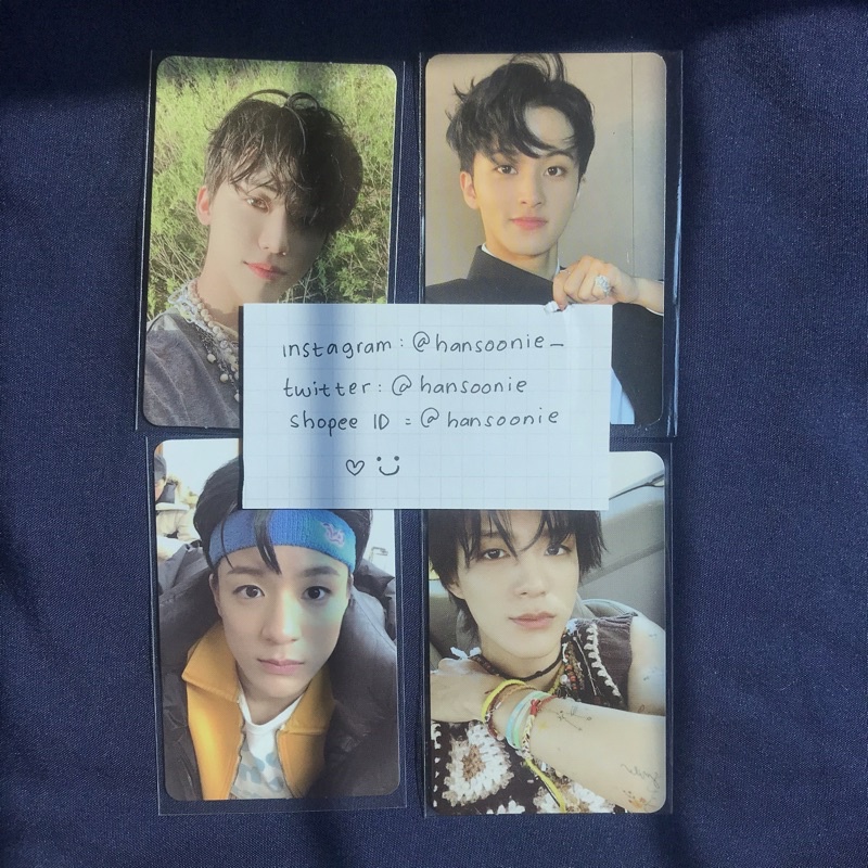 PC Jaemin Jeno Mark Future NCT DREAM hello future photocard photobook pb hf agent mfal the first my 