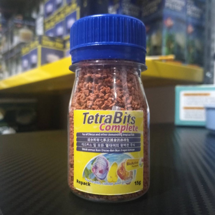 Tetra Bits Repack 15gr 15 Gram 15g TetraBits Complete Pakan Discuss