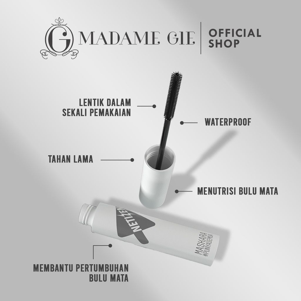 Madame Gie Mascara Netizen-makeUp Maskara Waterproof