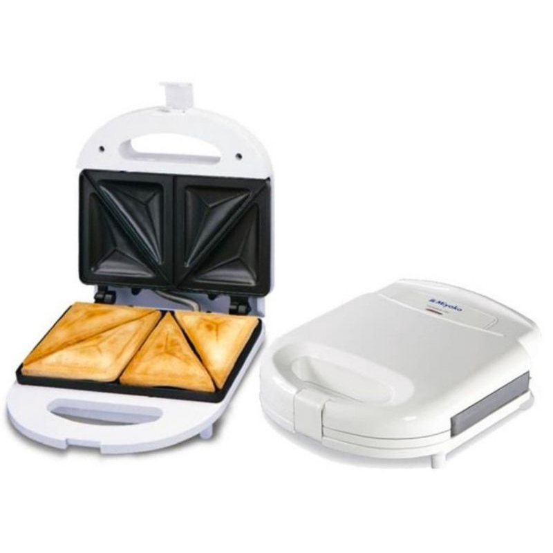 Panggangan roti listrik miyako pemanggang roti sandwich
