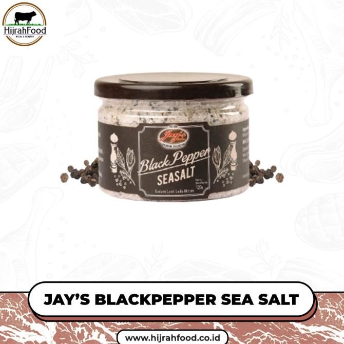 

Jay's Garlic Sea Salt / Black Pepper Sea Salt / Garam Laut
