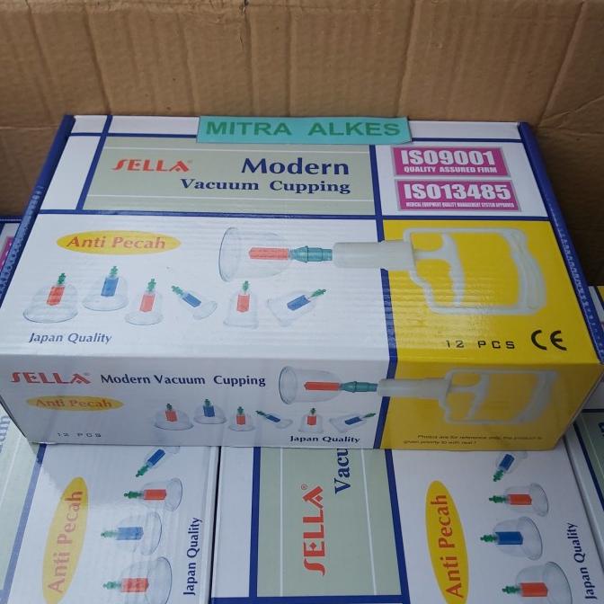 Kop angin isi 12 Sella - alat bekam isi 12 - cop angin - Kop angin