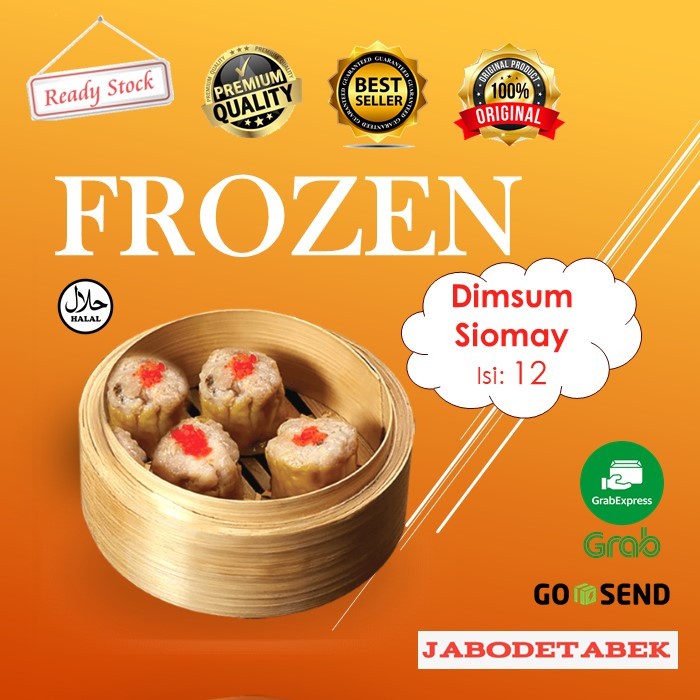 

DIMSUM SIOMAY FROZEN beku ayam udang halal premium