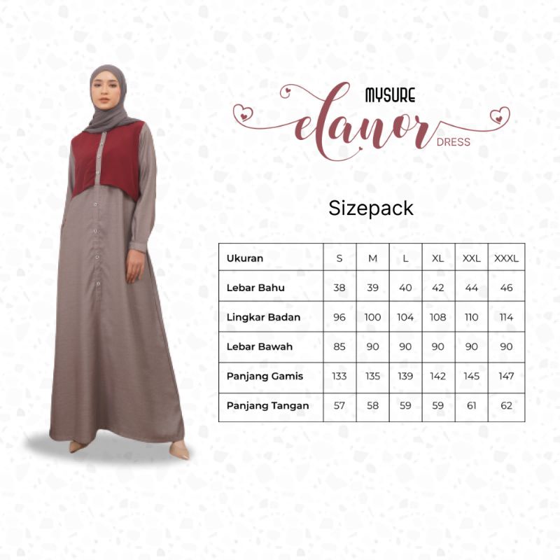 GAMIS ELANOR DRESS • MYSURE