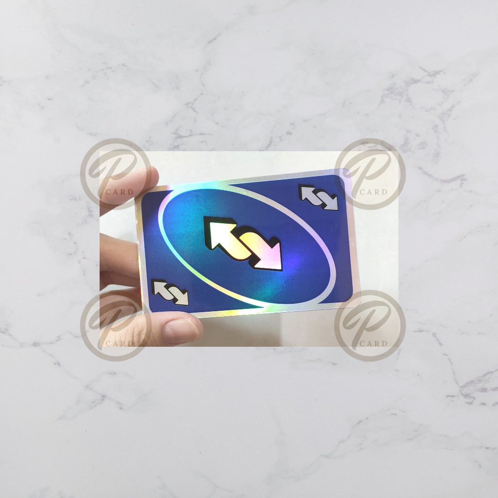 UNO CARD HOLOGRAM SERIES - Card Cover Skin Sticker - PLIATA Stiker Kartu ATM, E-Money, E-Toll