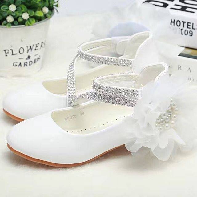 PREMIUM FLO SHOES / SEPATU HEELS  PESTA ULANG TAHUN ANAK PEREMPUAN / PRINCESS / NATAL