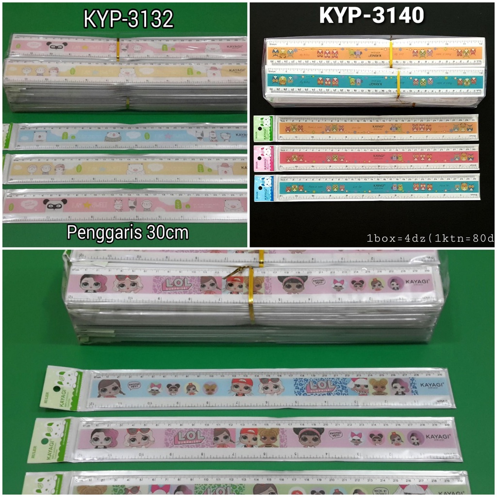 

Penggaris Mistar 30 CM Karakter Boy Girl