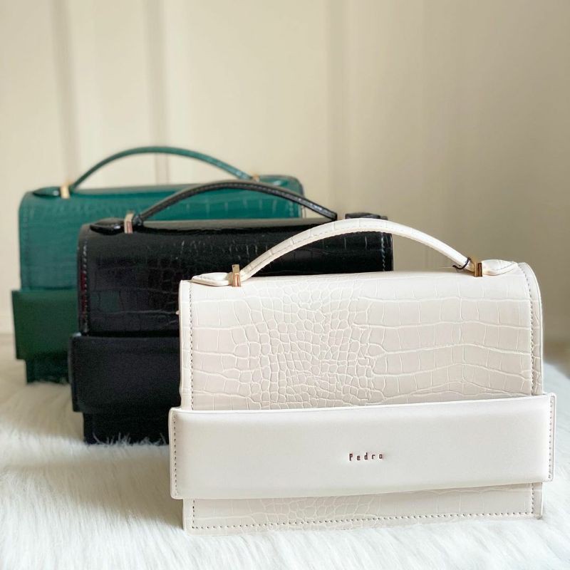 5.5 SALE | PDRO Clutch Handle Front Flap Shoulder Bag