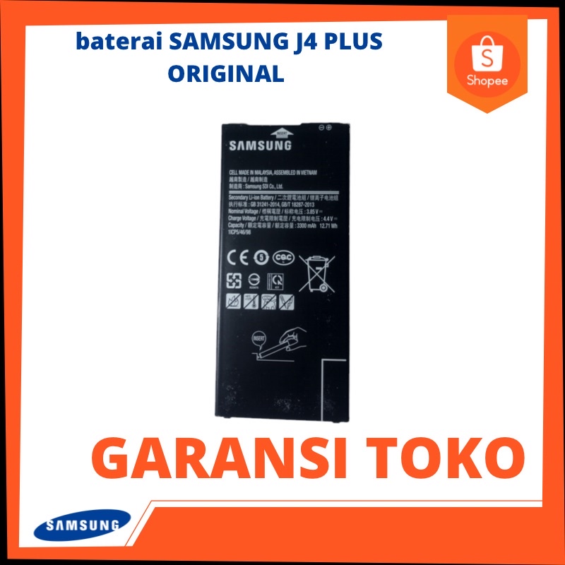 baterai SAMSUNG J4 PLUS ORIGINAL