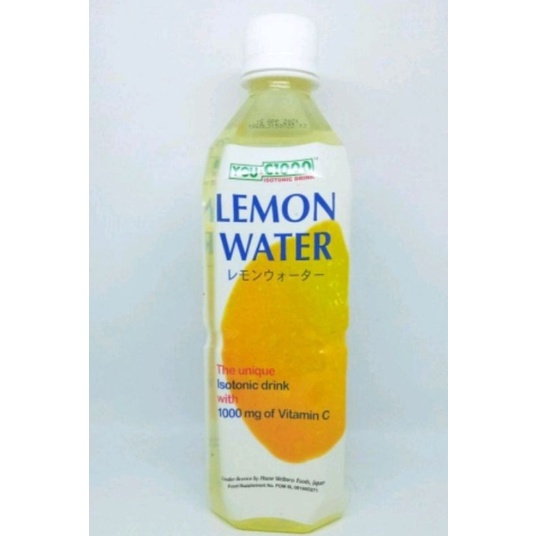 

YOU C 1000 LEMON WATER 500ML - minuman isotonik vitamin c