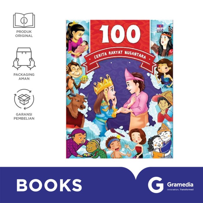 

GRATIS ONGKIR 100 Cerita Rakyat Nusantara BR245