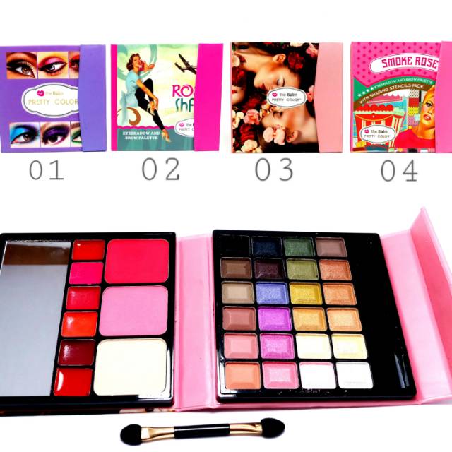 EYESHADOW DOMPET THE BALM 3in1