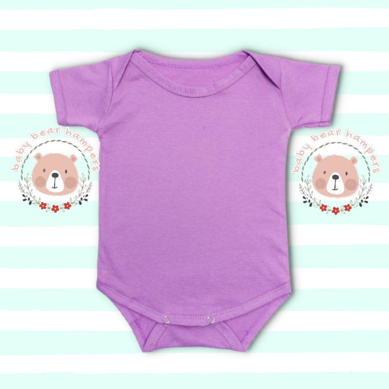 AO5 - Add On Jumper pendek polos bayi  Original Polos / jumper polos bayi fashion / Baju Bayi Jumper Bodysuits Katun polos jumpsuit baby newborn