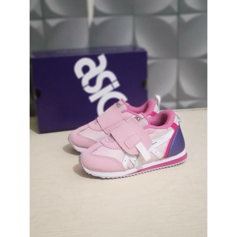 sepatu anak perempuan Perekat Purple Pink