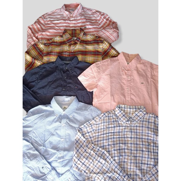 Kemeja Lacoste & Tommy Hilfiger