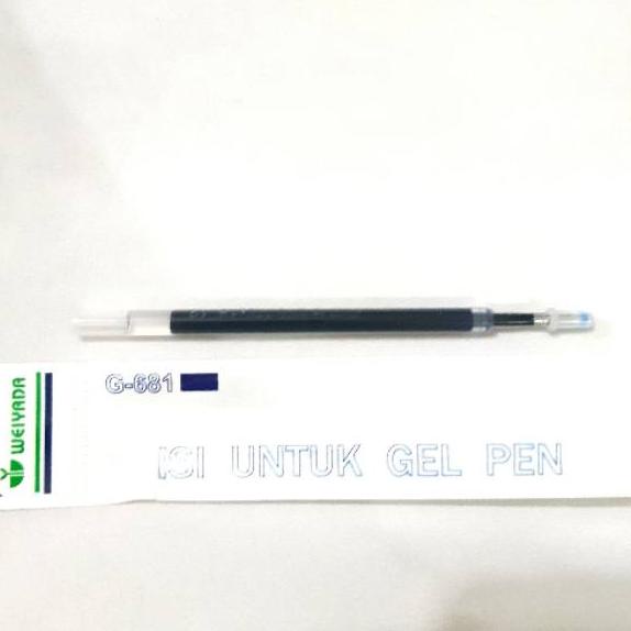 

Terbaru - ISI 24Refill/Isi/Tinta pulpen/bolpen/ballpen/ballpoint cetekan/click Gel 0.7 Weiyada(BIRU/HITAM) ✓