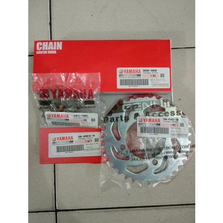 Gearset Gear Set Girset yamaha Vega R New 2007 2008 ORI YGP