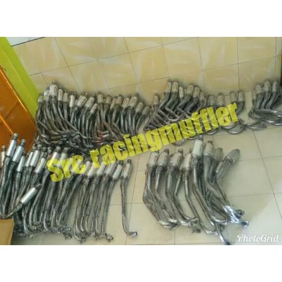New Termurah Knalpot Racing Creampie Matic + Bebek Fullset Berkualitas Murah