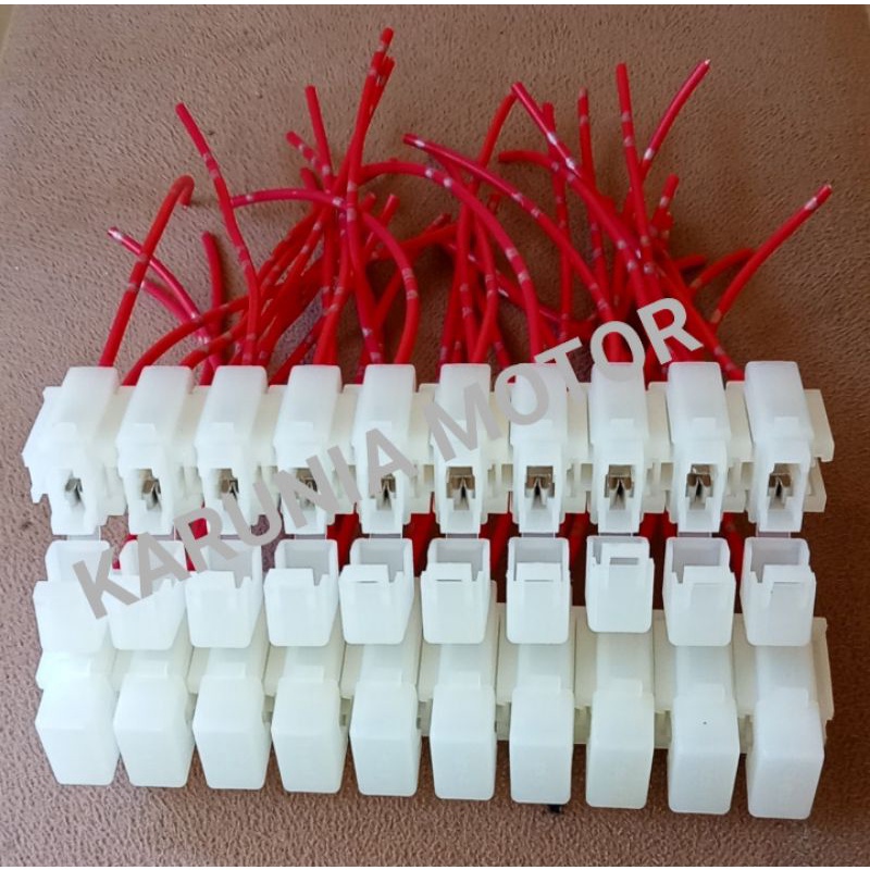 Rumah Sikring kecil / Fuse box mini DX Kabel bintik serabut tembaga murni 0,5 tahan aus standar moto