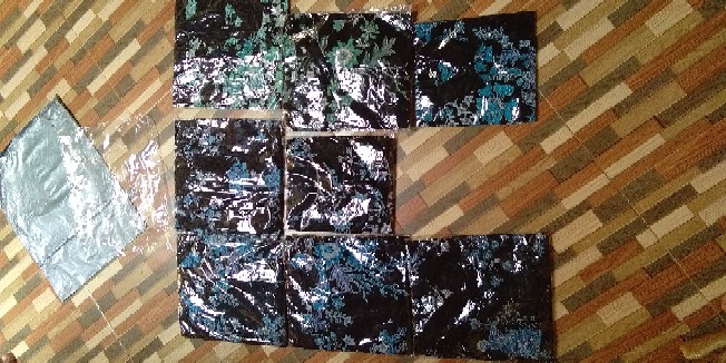 Maura Couple_sania Ruffle Batik Couple Keluarga Ori Ndoro Jowi Dnt Cibulan Biru