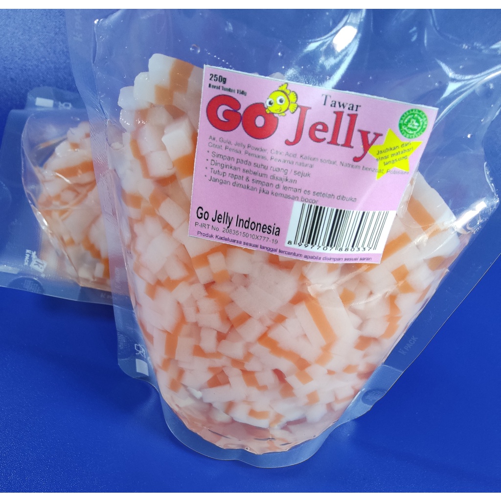 

Jelly Lapis Jelly untuk Es Model POP