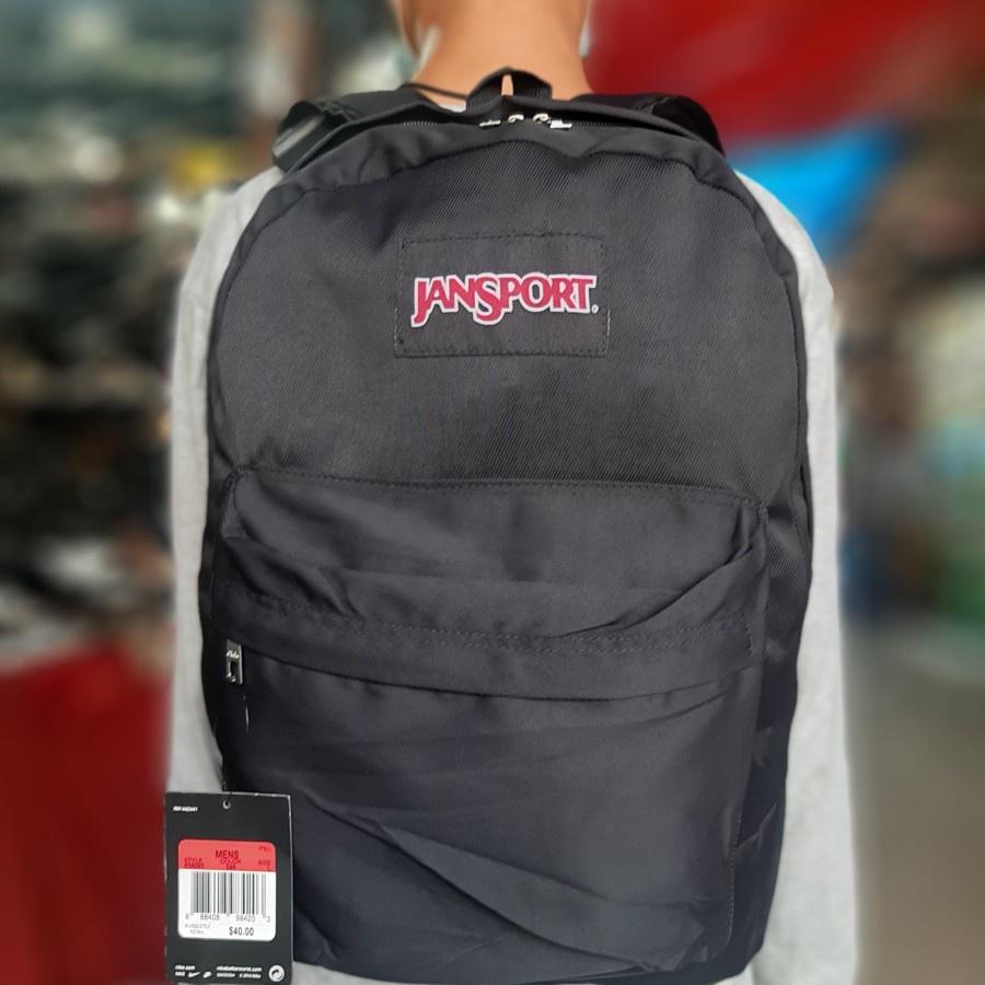 NEW Tas model jansport Tas sekolah hitam Tas Ransel Tas murah Cowok cewek