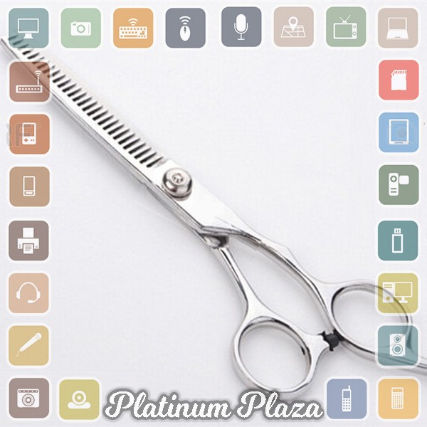 SMITH CHU Hairdressing Scissors Thinning Cut Gunting Rambut Sasak - PR3092-102 - Silver`FMOK1S-