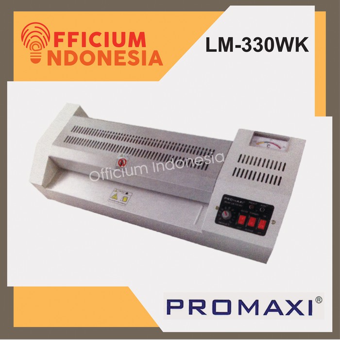 

Mesin Laminating Promaxi LM-330WK Auto Stop Heat [COLD & HOT MODE]