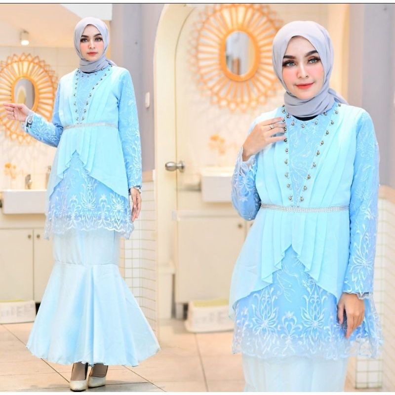 SETELAN KEBAYA TULLE MANAYA/REALPICT KEBAYA MODERN/BY PB