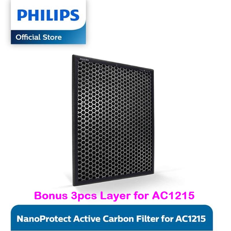 Filter Carbon Aktif Air Purifier PHILIPS AC1215 HEPA + Bonus Layer