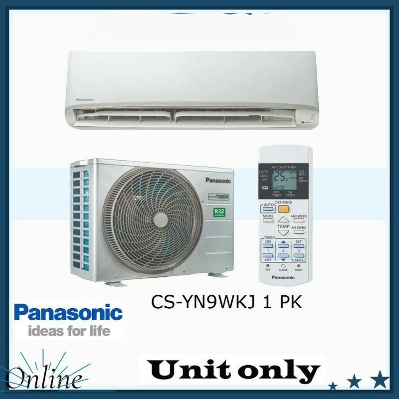AC Panasonic YN 9WKJ R32 – AC Split 1 PK STANDART 800Watt