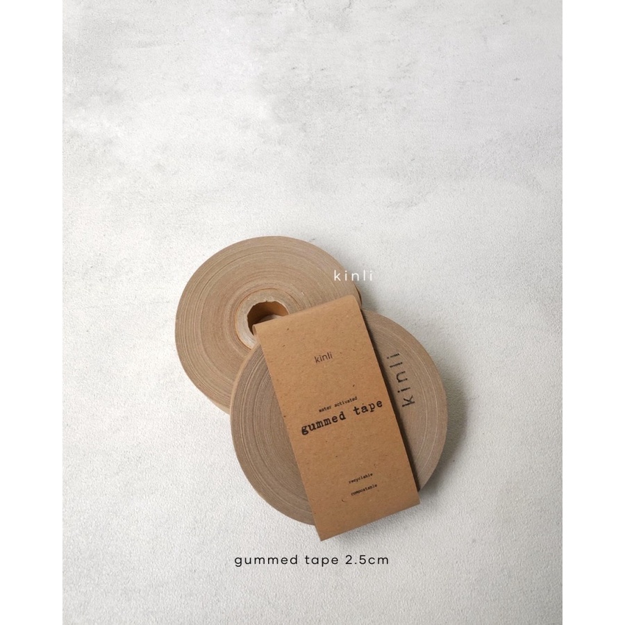 gummed tape 2.5cm paper tape kraft lakban kertas