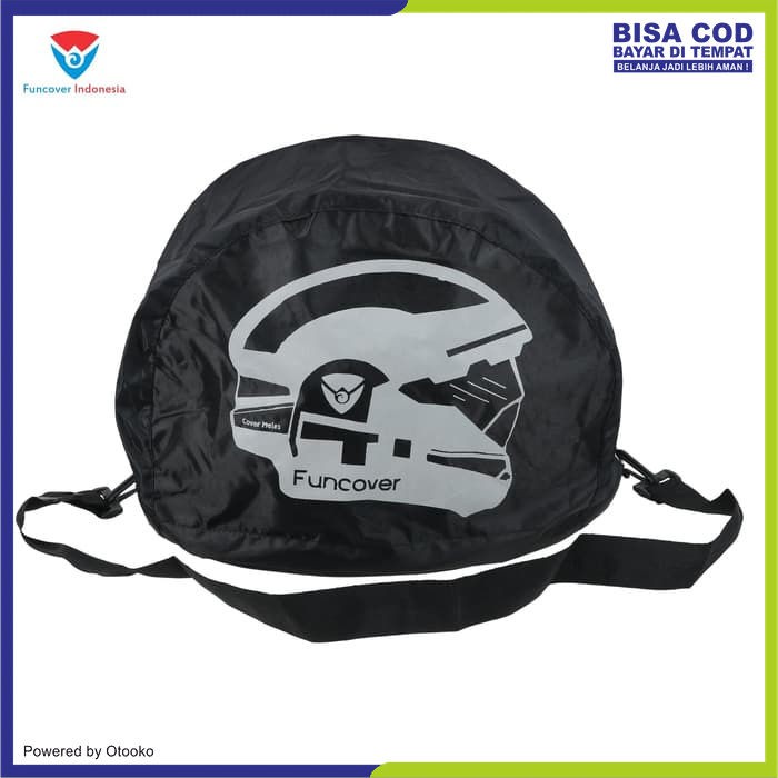 RainCoat COVER Sarung HELM anti air Jas Hujan Tas HELM Motor Funcover