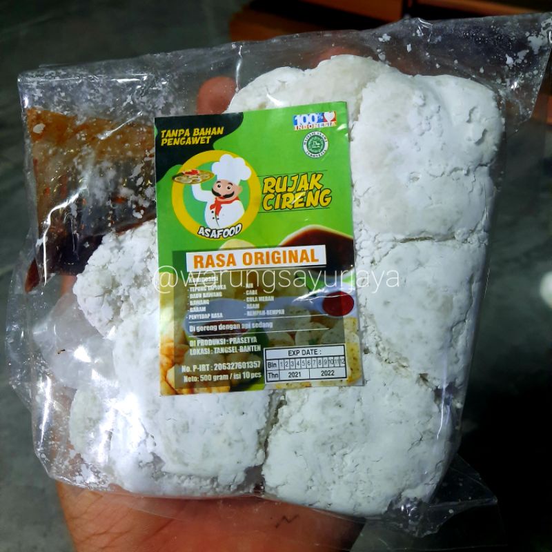 

Rujak Cireng Mentah