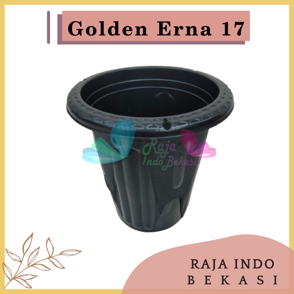 Pot Golden Erna 17 Hitam - Pot Yogap 15 17 Murah