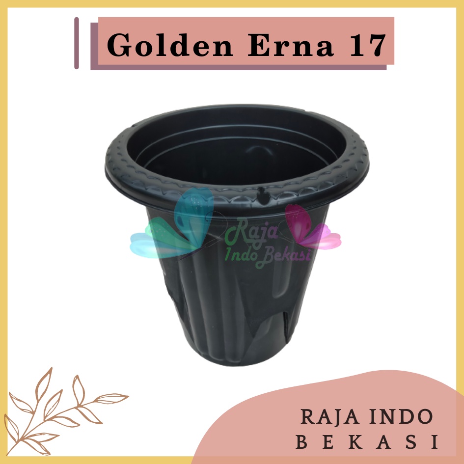 Rajaindobekasi Pot Golden Erna 17 Hitam - Pot Yogap 15 17 Murah