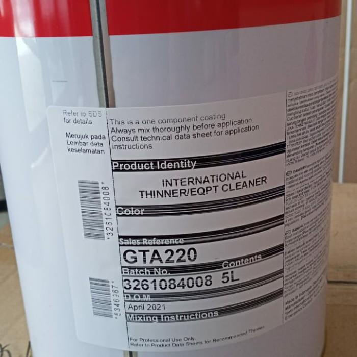 Jual Thinner International Thinner Gta 220 Kualitas Terbaik