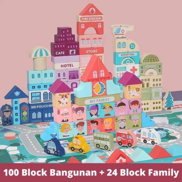 

city building block - Family Murah