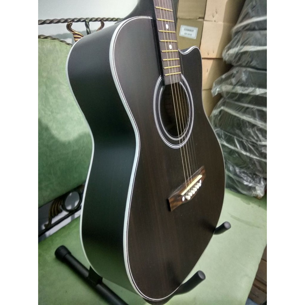 Gitar Akustik Yamaha Tipe F1000 Hitam Jumbo Sunkay Trusrod Senar String Jakarta Murah